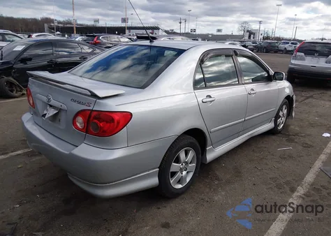 2007 Toyota Corolla S из США, поврежденный, VIN 2T1BR32E87C822750
